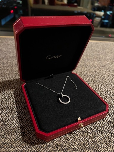 Cartier ジュストアンクルネックレス ダイヤ