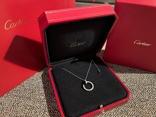 Cartier ジュストアンクルネックレス ダイヤ