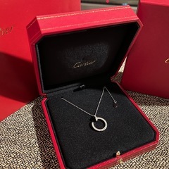 Cartier ジュストアンクルネックレス ダイヤの画像