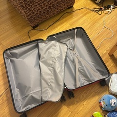 ピンクスーツケース　新品購入後1度しよう使用の画像
