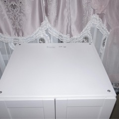 IKEA ワードローブ　ハンガーラック付きの画像