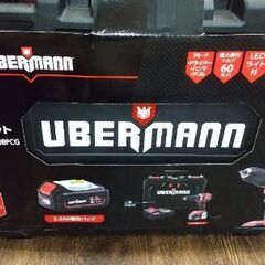 ☆値下げしました☆新品☆UBERMANN☆18V☆充電式振動ドリルドライバー5.0Ahセット☆本体・UB18VVDDBL60BFS☆バッテリー・UB18VBP50☆充電器・UB18VCG6A☆インパクトドライバー☆コメリブランド☆の画像