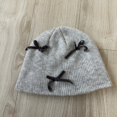 Niko and… ニコアンド ニット帽 リボンの画像