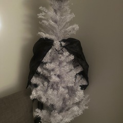 180cm クリスマスツリー　ホワイト　の画像