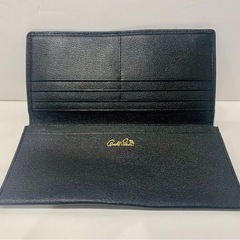 アーノルドパーマー レザー 二つ折り 長財布 黒 二つ折り財布　メンズの画像