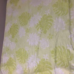 緑　タオルケットの画像