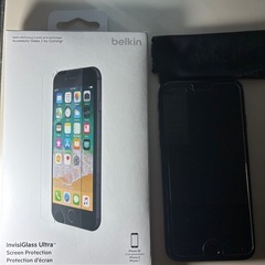 iPhone SE2「ブラック」フルセット64GB(￣▽￣)白ロムの画像