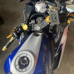 自賠責9年7月まであり　ワンオーナー　純正マフラー付き　YAMAHA yzf r25 オイル漏れ、目立った傷なしの画像