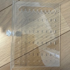 ピアス　収納　透明の画像