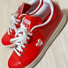 adidas アディダス スタンスミス バレンタイン限定 24.5cmの画像