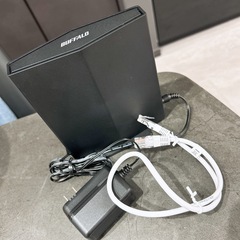 【9/21購入】バッファロー WiFiルーター WSR-3000AX4P-BK Wi-Fi6対応 ブラック 【未使用に近い】の画像