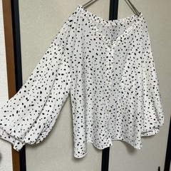 CIAOPANIC チャオパニック ダルメシアン柄 ブラウス FREEの画像