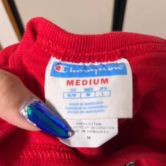 Champion チャンピオン ブルドッグ 刺繍 Tシャツ トップス 半袖 Mの画像