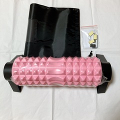 【新品】取り外し可能 三角スタンド型 フォームローラー 筋膜ローラー 初心者向けの画像