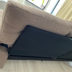ソファー 三人掛け　ハイバック　タンスのゲンから購入の画像
