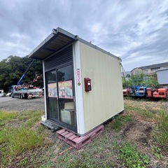 仮設　プレハブの画像