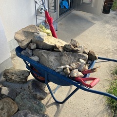 無料！庭石あげます。引き取り限定。の画像