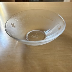 リラックマ ボウル 19cm ガラス2個組未使用の画像