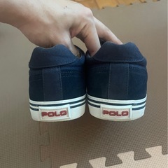 Polo by Ralph Lauren ネイビー スニーカーの画像