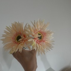 造花&花瓶の画像
