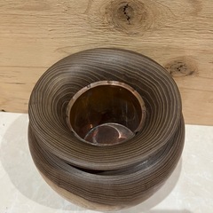 天然木　銘木　花瓶　壺の画像