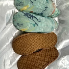 2点⭐️BREEZE 恐竜柄 長靴 レインブーツ 14cm シューズ おまけ一足付きの画像