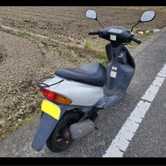 原付バイク　スズキ レッツIIの画像