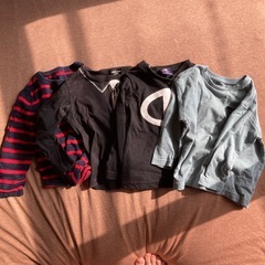 👕【子ども服 長袖7セット／サイズ90〜100】の画像