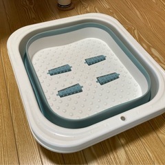 【無料‼️】折りたたみフットバスの画像