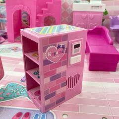 186000 現状品 リカちゃん 玄関 ハウス 家具 セット リビング 机 バスタブ トイレ 寝室 階段 まとめ売り インターホン通電済み [0000000001389]の画像
