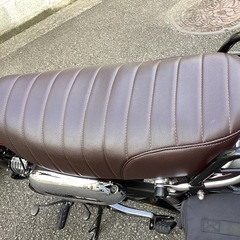 ダックス125 タケガワ　シートカバーの画像