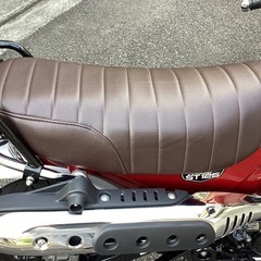 ダックス125 タケガワ　シートカバーの画像