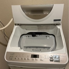洗濯機（SHARP）の画像