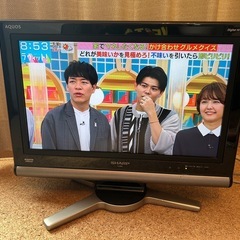 シャープ　液晶テレ ビ20インチ の画像