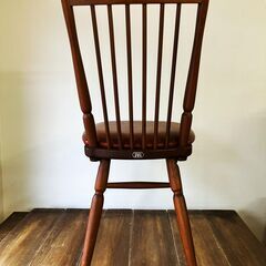 【昭和レトロ　ダイニングチェア】少し高めの背もたれが好印象です♪　４脚１セット　価格改定の画像