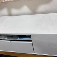 テレビ台　ほわいの画像