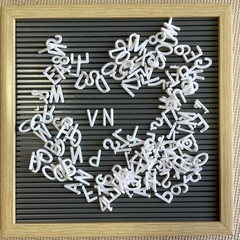 レターボードの画像