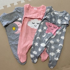 (未使用)新生児用ロンパースの画像