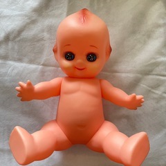 差し上げます・早い者勝ち‼️美品キューピーさん大と小の画像