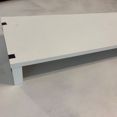 デスク用パソコンモニター台 木製の画像