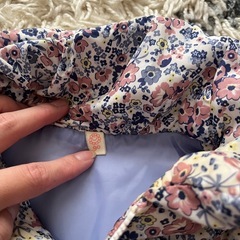 西松屋ジャンパー花柄90cmの画像