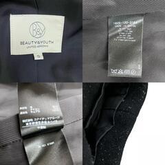 186004 BEAUTY&YOUTH UNITED ARROWS ビューティアンドユースユナイテッドアローズ ロングコート 1625-120-3164  S 黒/毛 [0000000001404]の画像