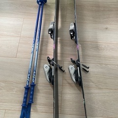 子供スキー100cm.ブーツ19cmセットの画像