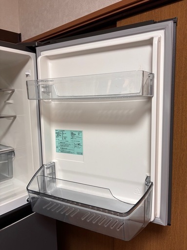 【動作品】冷蔵庫 286L 2023年製 引き取り限定