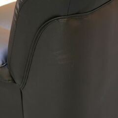 ≪zyt2474ジ限≫ 美品 ３人掛けソファ 幅180cm 合成皮革 ブラック リビング/応接/中古家具/宮城県仙台市 70926-04の画像