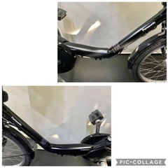 1年保証 送料無料　パナソニック　ギュットミニ　20インチ　黒色　電動アシスト自転車　g110の画像