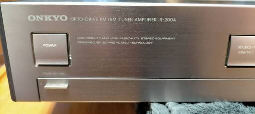◇ONKYO R-200A 中古品　寸法450×300×90 ◇
