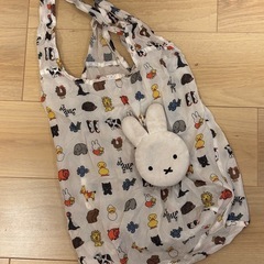 未開封◆リンネル 2021年 4月号 増刊号 付録◆miffy　“ふわふわミッフィー形”になるエコバッグ の画像