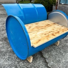 ドラム缶　BBQ バーベキュー　アメリカン引き取りの画像