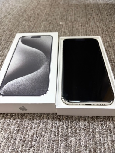 iPhone15pro しSIMフリー